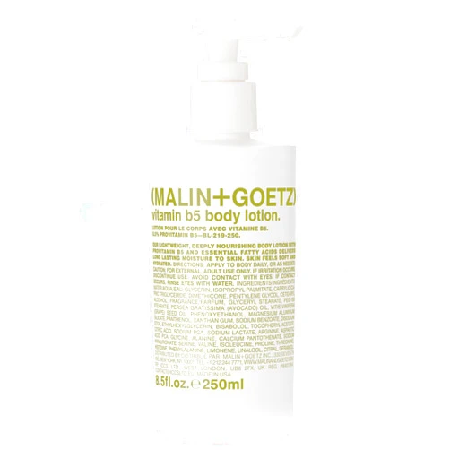 MALIN+GOETZ Malin + Goetz Vitamin B5 Body Lotion for Women & Men, 8.5 Fl. Oz. — Body Moisturizer for Dry Skin, All Skin Types, Dry Skin Moisturizer, Hydrating Body Lotion, Vegan & Cruelty Free