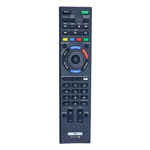 VINABTY RM-YD103 Replaced Remote fit for SONY TV KDL-60W630B RM-YD102 RM-YD087 KDL-40W590B KDL-40W600B KDL-48W590B KDL-50W700B KDL-48W600B KDL-60W610B KDL-40W580B KDL-32W700B TV LED SMART HDTV
