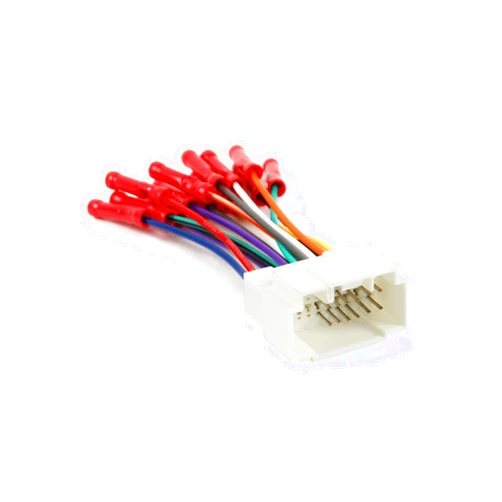 Scosche HA08BCB Aftermarket Radio Wiring Harness with Crimp Connectors for Select 1998-11 Acura and Honda - Aftermarket Radio Wire Harness for Car Stereo - Check Vehicle List Below for Your Model