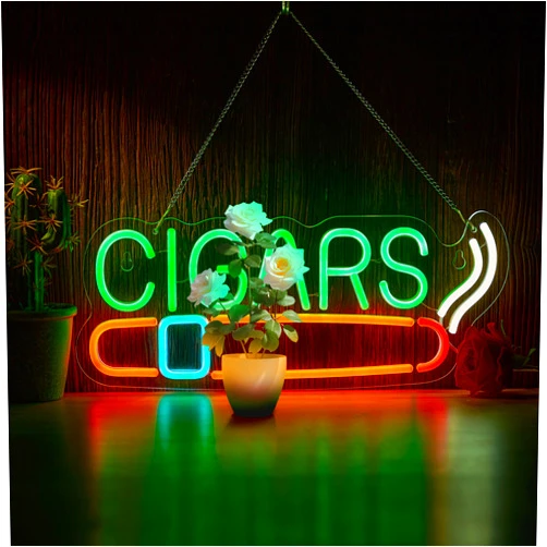 Roouneon Neon Sign Bar Home Neon Light Handmade LED Dimmable Neon Lights Signs for Art Man Cave Bedroom Office Hotel Pub Cafe Recreation Room Wall Artwork Sign Decor
