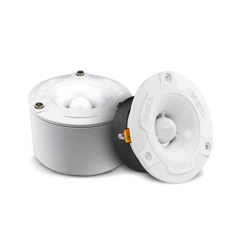 DS18 NXL-T1 Marine 1” VC Waterproof Aluminum Bullet Tweeter 240W Max, 4 Ohms, Built in Crossover - Great for Boats, Motorsports, Motorcycle ATV UTV (2 Water Resistant Speakers)