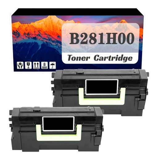 PUCIO B281H00 High Capacity Toner Cartridge Compatible for Lexmark B2865DW Printers 2 Pack