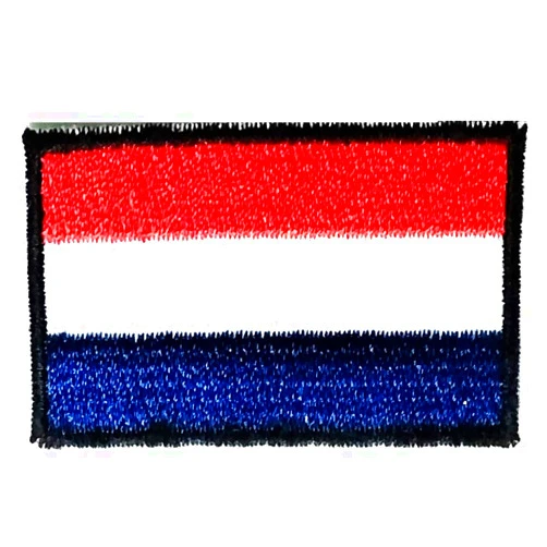 Rareeasy Country Flag Patch Mini Netherland Flag Embroidered Sew Iron on Patch Country Flag Patches Stickers DIY Patch on Clothes Jacket Fabric Costume