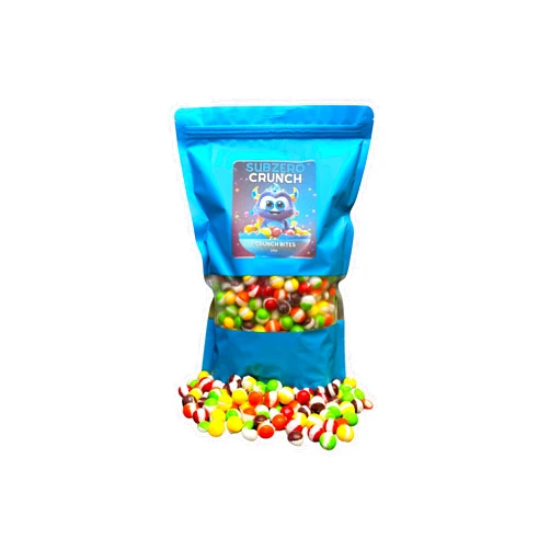 Subzero Crunch Freeze Dried Wild Berry Skittles - Fruity Wild Berry Crunchy Delight - USA Made - TikTok viral candy (24oz Extra Large, Original)