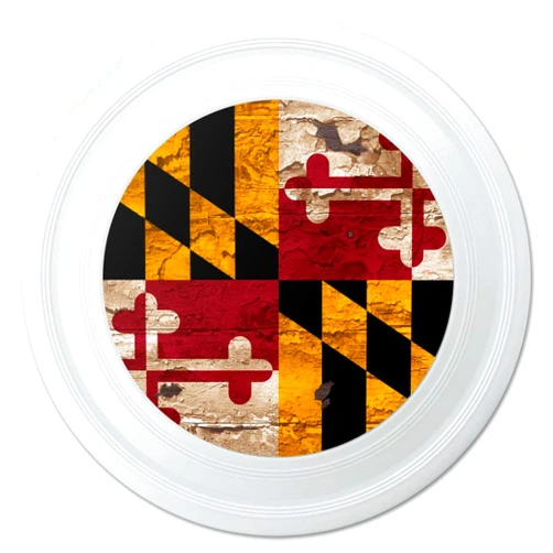 GRAPHICS & MORE Rustic Distressed Maryland State Flag Novelty 9