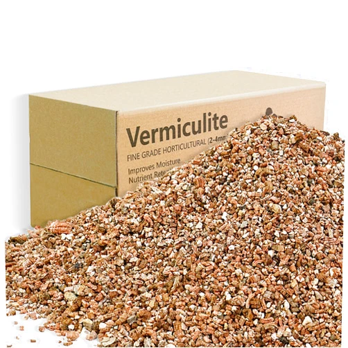 ANSTEEP 12QT Vermiculite, 2-4mm Fine Grade Horticultural Vermiculite for Plants and Gardening, Vermiculite Bulk houseplants Mushrooms to Maintain Soil Moisture and Plant Growth