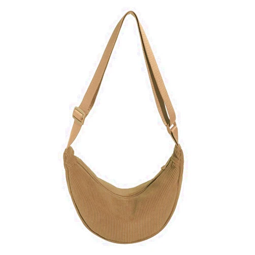 Rungion Crossbody Bag Hobo Sling Crescent Bag Women Men Trendy Small Shoulder Bag Purse Dumpling Bag Casual Handbag Adjustable Strap