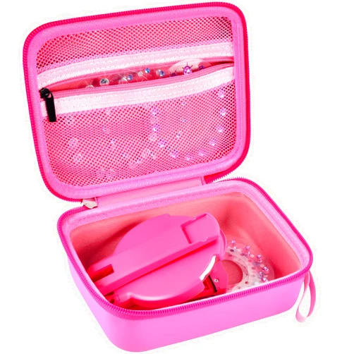 PAIYULE Case Compatible for Blinger Deluxe Set, Radiance Collection,Carrying Storage Holds Glam Styling Tool Gems - Load, Click, Bling! Hair, Fashion, Anything(Box Only)