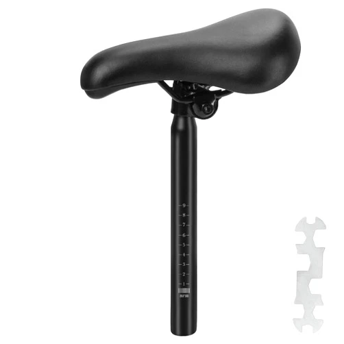 KH866 Kids Bike Seat Replacement with Post – Comfortable Child Bicycle Saddle for Boys & Girls, Practical Children Childs Cycling Riding Cushion Seat Saddle, 1.13