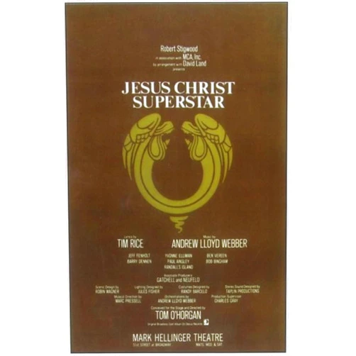 Posterazzi Jesus Christ Superstar (Broadway) Movie Poster (11 x 17)