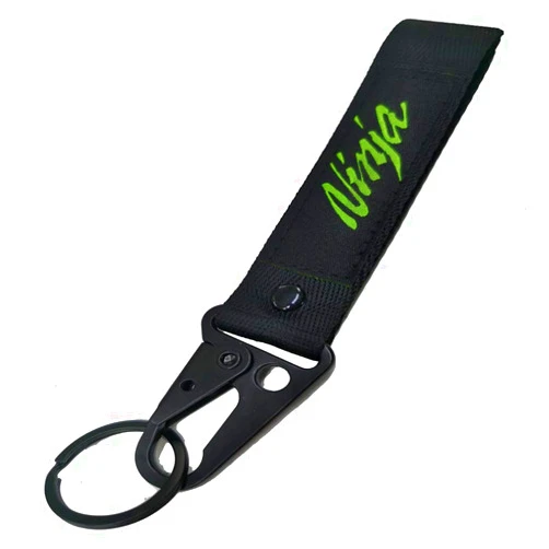 Decor Season 6 Inches Motorcycle Key Chain Key Ring Tag Label For Kawasaki Ninja 400 300 250 650 ZX6R ZX10R ZX12R ZX14R