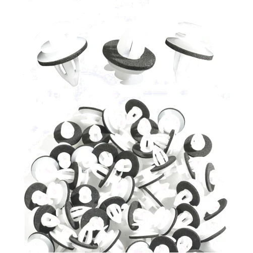 Bylikeho 50PCS Car Clips Car Retainer Clips,Car Panel Clips,Door Panel Clips,Car Accessories,Car Door Panel Clips,Door Trim Panel Retainer Clips with Seal Ring,Replace for 51-41-1-973-500,51411973500