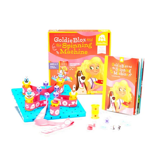 GoldieBlox and The Spinning Machine, 34 pcs