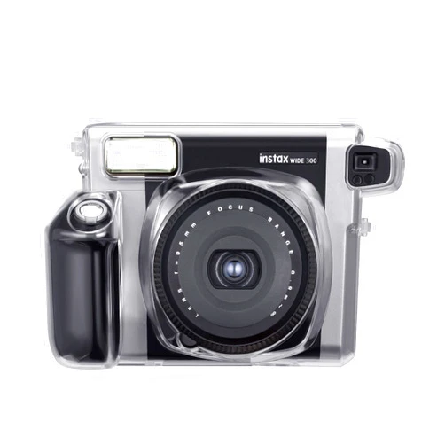 Fintie Protective Clear Case for Fujifilm Instax Wide 300 Instant Film Camera - Crystal Hard Cover with Precise Cutout, Clear