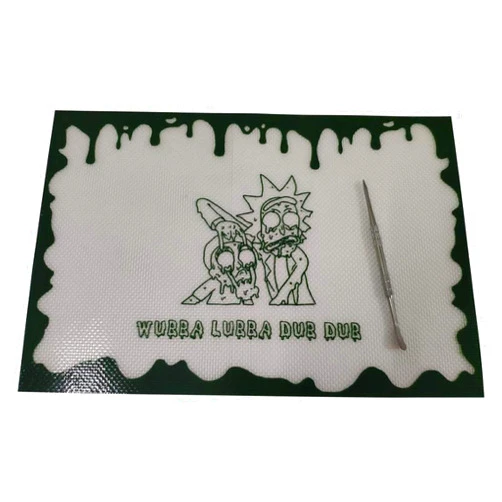 Gentcy Silicone 20X30cm Green Rectangle Silicone Mat Pad Non Stick Silicone Mats 1pcs+1Tool