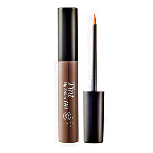Tint My Brows Gel Long-Lasting Eyebrow Peel Off Brow Tint Tattoo (Gray Brown)