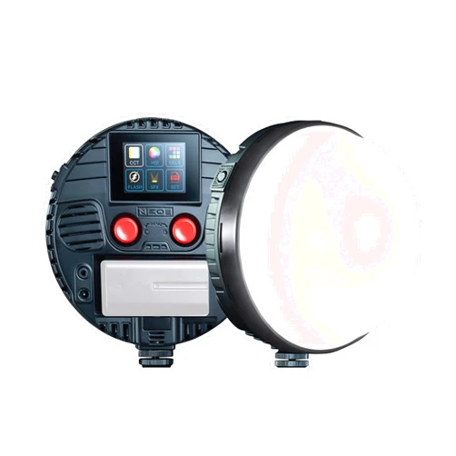 Rotolight NEO 3 Streamer Lighting Kit 1 – A Portable and On-Camera RGBWW LED Light for Photography and Videography with Built-in HSS Flash