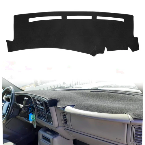 Amiss Dash Mat Dashboard Cover, Fits for 1999-2006 GMC Sierra/Chevy Chevrolet Silverado, 2000-2006 GMC Yukon XL/Chevy Suburban Tahoe Avalanche, Dashboard Decorative, Car Interior Accessories