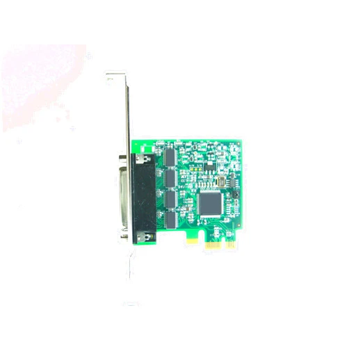 Softio LF757KB PCI Express (PCIe) 4 Port RS232 Serial Card Adapter w/Quadplex Cable 36
