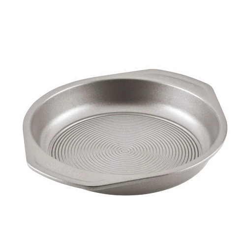 Circulon Total Nonstick Baking Pan / Nonstick Cake Pan, Round - 9 Inch, Gray