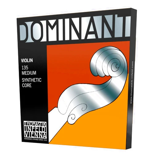 Thomastik-Infeld Dominant Violin Strings Complete Set - Durable Violin E String with Aluminum Wound Ball End - Versatile and Flexible with Easy Modulation for a Rich Tone
