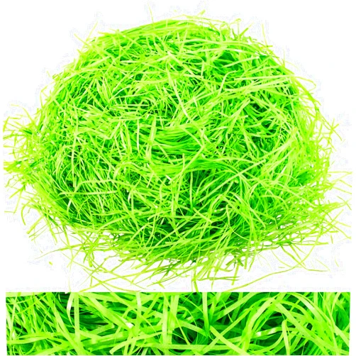Whaline Basket Grass Craft Shredded Tissue Raffia Gift Filler Paper Shreds for DIY Gift Packaging Easter Basket Filling Egg Stuffer Party Supplies Accessories Decoration, 120g, 4 Oz (Green)