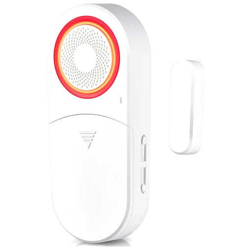 Satisure Freezer Door Alarm with Delay When Left Open, Door Chime Window Open Alarm Close Doors Reminder Loud 120 dB for Home, Store, Office, School