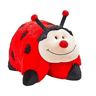 Pillow Pets Originals Ms. Ladybug, 18” Stuffed Animal Plush Toy