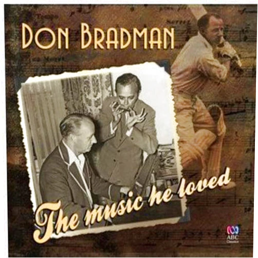 By Rita Streich (Performer), Dinu Lipatti (Performer), Leigh Harrold (Performer), Artur Schnabel (Performer), Larry Adler (Performer), Al Jolson (Performer), Eileen Joyce (Performer), Elisabeth Schwarzkopf (Performer), G za Anda (Performer), Roger Woodward (Performer), Gérard Souzay (Performer), Bing Crosby (Performer), Greta Bradman (Performer), Mario Lanza (Performer), Dalton Baldwin (Performer), Harry Secombe (Performer), Joan Sutherland (Performer), Tam s V s ry (Performer), Yehudi Menuhin (Performer), Wilhelm Kempff (Performer), Paul Robeson (Performer), Peter Dawson (Performer), Istvan Kertesz (Conductor), Edward Elgar (Conductor), Rafael Kubelik (Conductor), Ray Noble (Conductor), Kurt Gaebel (Conductor), Yevgeny Mravinsky (Conductor), Karl B hm (Conductor), George Stoll (Conductor), Carlo Maria Giulini (Conductor), Charles M nch (Conductor), Constantine Callinicos (Conductor), Salzburg Mozarteum Camerata Academica (Orchestra), Berlin RIAS Symphony Orchestra (Orchestra), London Symphony Orchestra (Orchestra), Georgie Stoll & His Orchestra (Orchestra), Philharmonia Orchestra (Orchestra), Vienna Philharmonic Orchestra (Orchestra), Ray Noble & His Orchestra (Orchestra), Leningrad Philharmonic Orchestra (Orchestra), Berlin Radio Symphony Orchestra (Orchestra), Paris Conservatory Orchestra (Orchestra) & 39 more Don Bradman: The Music He Loved