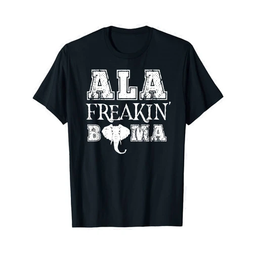 Retro Bama Vintage Alabama Gifts Ala Freakin Bama Alabama T-Shirt
