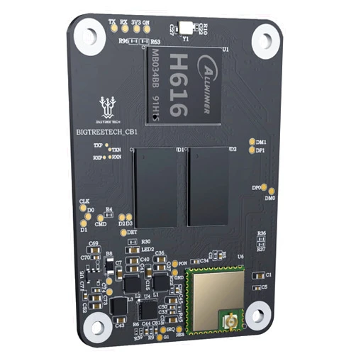 BIQU BIGTREETECH CB1 V2.2 Core Control Board for 3D Printers to Run Klipper, As CM4 Compatible with Rasp-Berry Pi4, BTT Pi4B, Manta E3EZ M8P M4P M5P Mainboard, 1GB DDR3 RAM, 100M Ethernet, Support HDMI