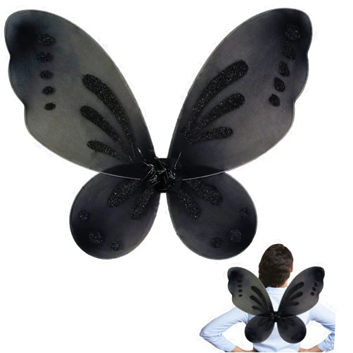 NENMATTE Fairy Girls Wings,Fairy Butterfly Wing for Birhday Party,Sparkle Angel Wings Halloween Costume Dress Up