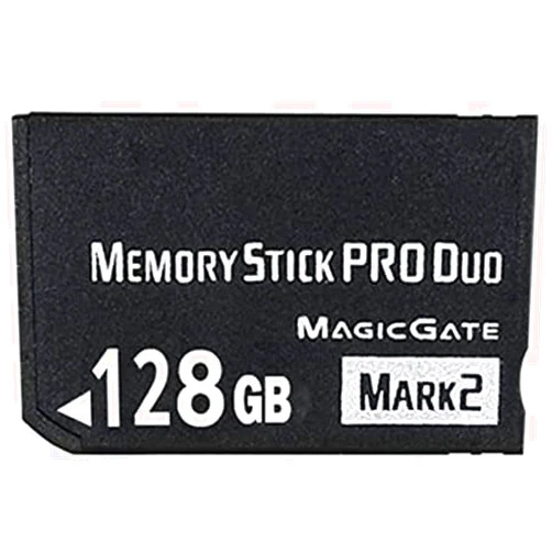 WQDMKE Original MS 128GB High Speed Memory Stick Pro Duo(Mark2) for PSP Accessories/Camera Memory Card
