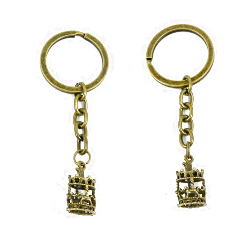 YAOLIHONG Charms 50 PCS Fashion Jewelry Making Suppliers Findings Key Ring Chains Tags Clasps Keyrings Keychains A5AO2I Merry-go-Round Carousel