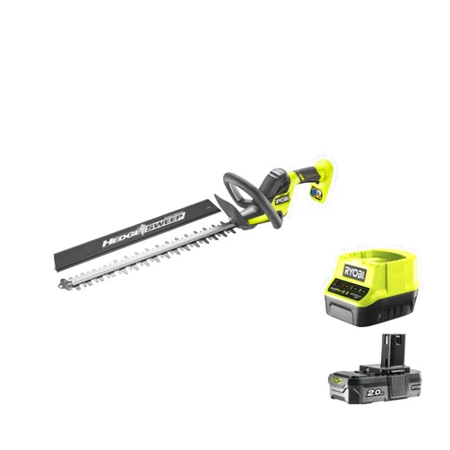 Ryobi RY18HT45A-0 Hedge Trimmer 18V ONE+ Battery 45cm 22mm 1350 RPM Kit 2.0 Ah
