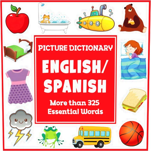 Dylanna Press English Spanish Picture Dictionary (Language Dictionaries for Kids)