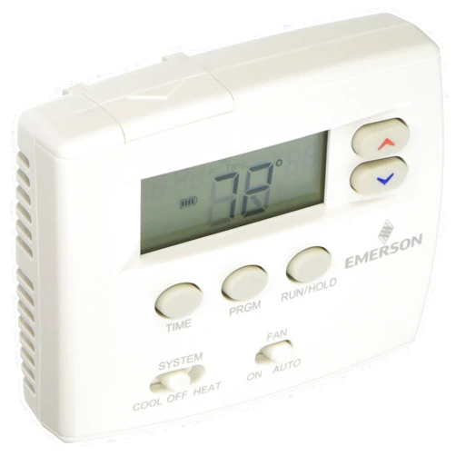 Emerson White Rodgers Emerson 1F80-0224 Single Stage 24 Hour Programmable Thermostat,Blue
