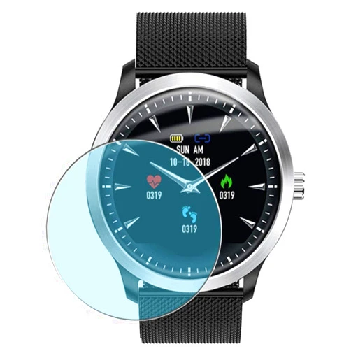 Film for Vicsainteck N58 Smartwatch 1.22 [3 Pack] Synvy Anti Blue Light Screen Protector, compatible with Vicsainteck N58 Smartwatch 1.22