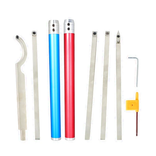 LiGuVCY Alloy Woodworking Turning Tool 20 Inch Carbide Lathe Turning Tool Fit for Small and Medium-Sized Turning Projects 9 Pieces