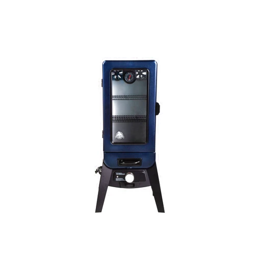 Pit Boss Grills PBV3A1 Electric Smoker, Blue Hammertone, 684 sq inches