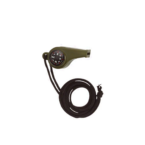 Rothco 3-1 Super Whistle with Compass & Thermometer