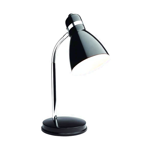Newhouse Lighting NHDK-OX-BK Oxford Classic Desk Lamp with LED Bulb Included, No Size, Black