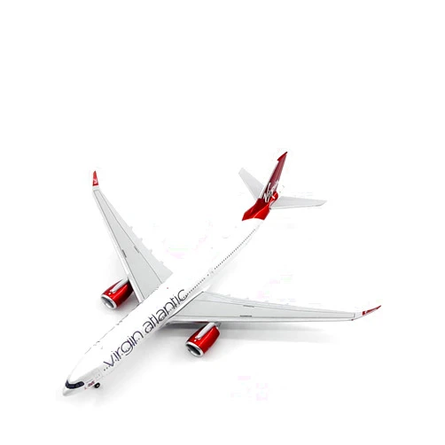 WJXBBON for Virgin Atlantic A330-900 Finished Alloy Airplane Model Collectible Toy Gift Diecast 1:400