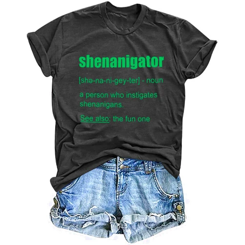 MNLYBABY St Patrick's Day Shirts Women: Green Shamrock Tee Clover Irish Casual T Shirt Paddy's Day Short Sleeve Tops