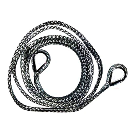 A<>OUTFUN Flexible Multi-Purpose DIY Outdoor Water Hammock Safety HMPE Rope Replace Wire Cable (3/16