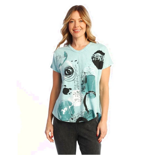 Jess & Jane Daisy Day Floral Top by Jess & Jane