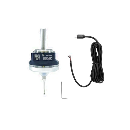 YunKia The Latest V6 Anti-roll 3D Touch Probe Edge Finder and Center-Finding Precision CNC Probe are Compatible with mach3 and grbl (6MM NO)