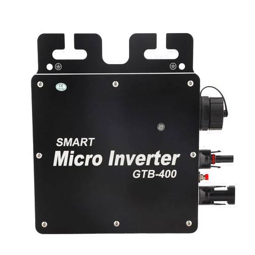 Hilitand MPPT Solar Grid Tie Inverter Aluminum Alloy Pure Sine Waving Micro Inverter GTB 400 Power 400W