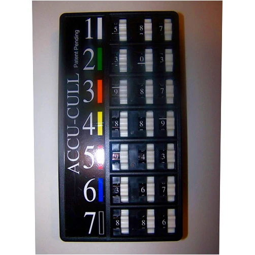 Accu Cull Recorder Culling System