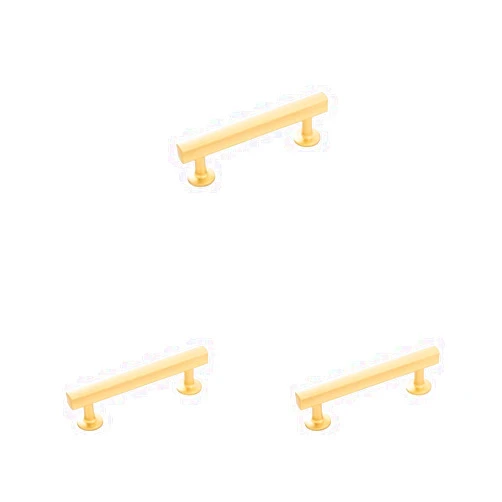 Hickory Hardware H077881BGB Woodward Collection Pull, 3-3/4 Inch (96mm) Center to Center, Brushed Golden Bronze (Pack of 3)